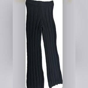 Dissh Jazz black knit pants size medium